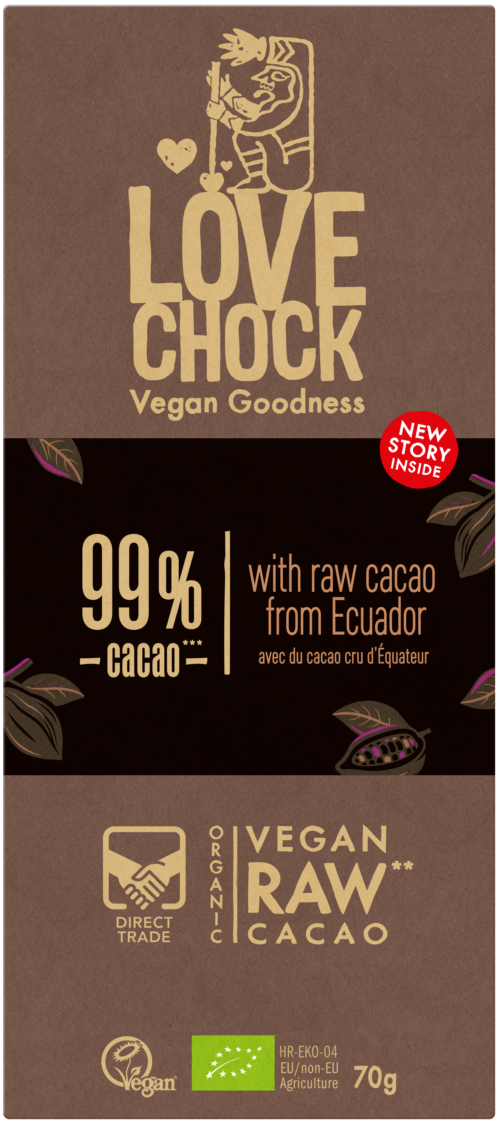 Lovechock NL - Wholesale Chocolate Bar - 99% chocolate without sugar - Organic, raw, vegan and sustainable2