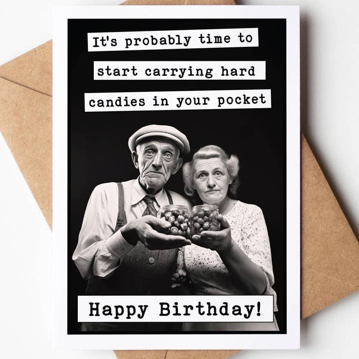 Greeting Cards by Katie Doodle & Gifts by Matchbox Card Co - Wholesale Birthday card - Funny Birthday Cards for Her, Him, Grandma, Grandpa, Bulk