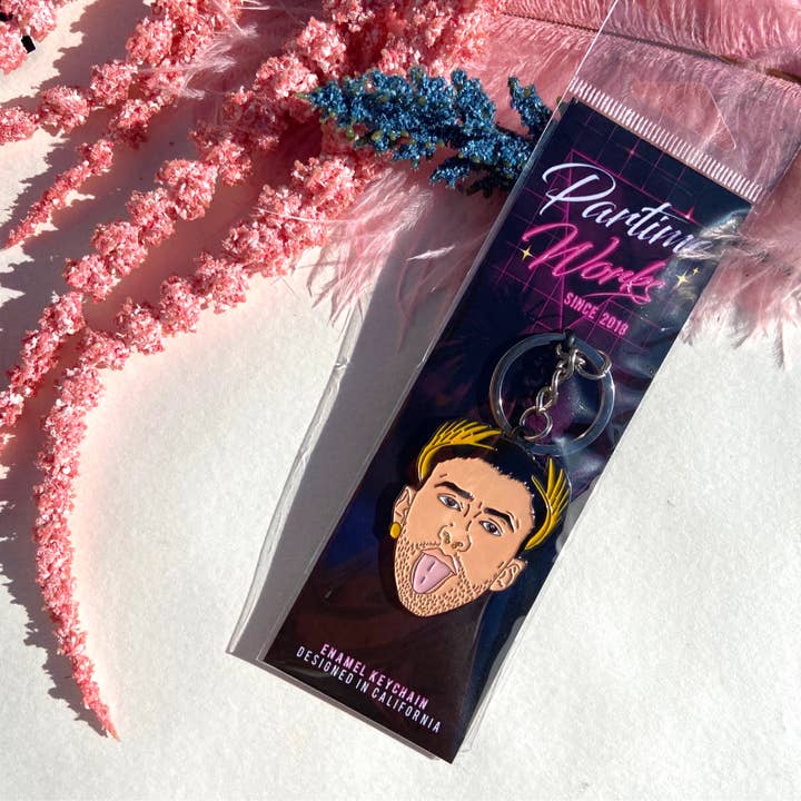 Conejo Malo Rey Keychain for wholesale by PARTIMEWORKS