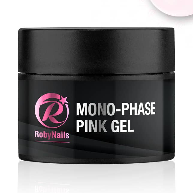 Gel Construtor Monofásico Rosa Transparente por atacado de Robynails S.r.l.