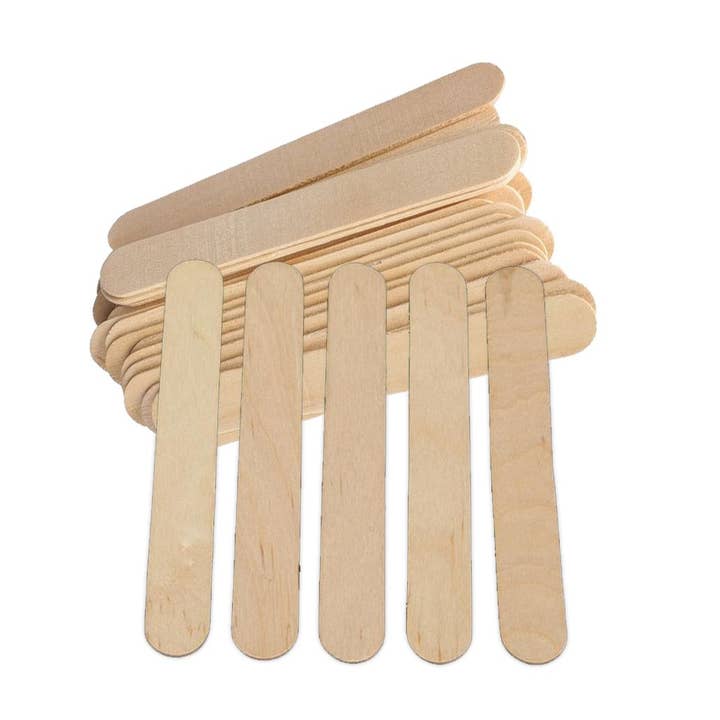 sesioMWorld - M·O·I Professional - Wholesale Spatula/Turner - Box of 100 units large wooden depressors