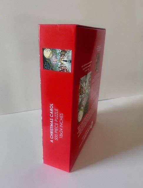 Bookworm Puzzle - Wholesale Puzzle - Adult - NEW! A CHRISTMAS CAROL -500 PIECE JIGSAW PUZZLE6
