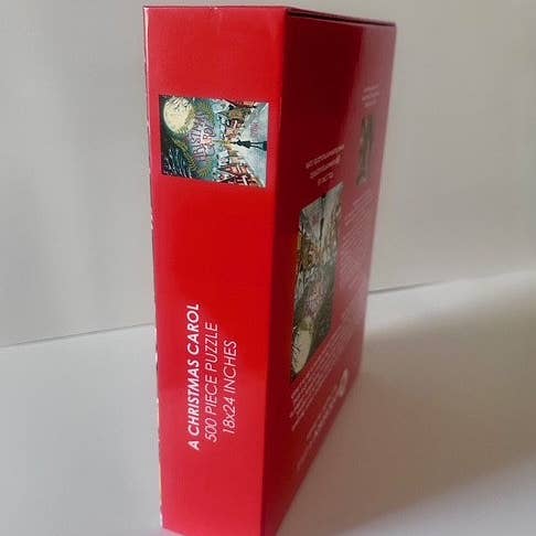 Bookworm Puzzle - Wholesale Puzzle - Adult - NEW! A CHRISTMAS CAROL -500 PIECE JIGSAW PUZZLE6