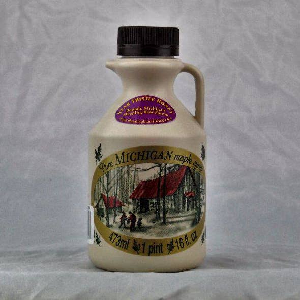 16 FL Oz. Maple Syrup for wholesale by Sleeping Bear Farms