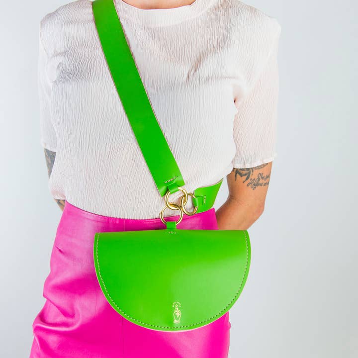 Joan Belt Bag - Kiwi for wholesale by Honeymouth