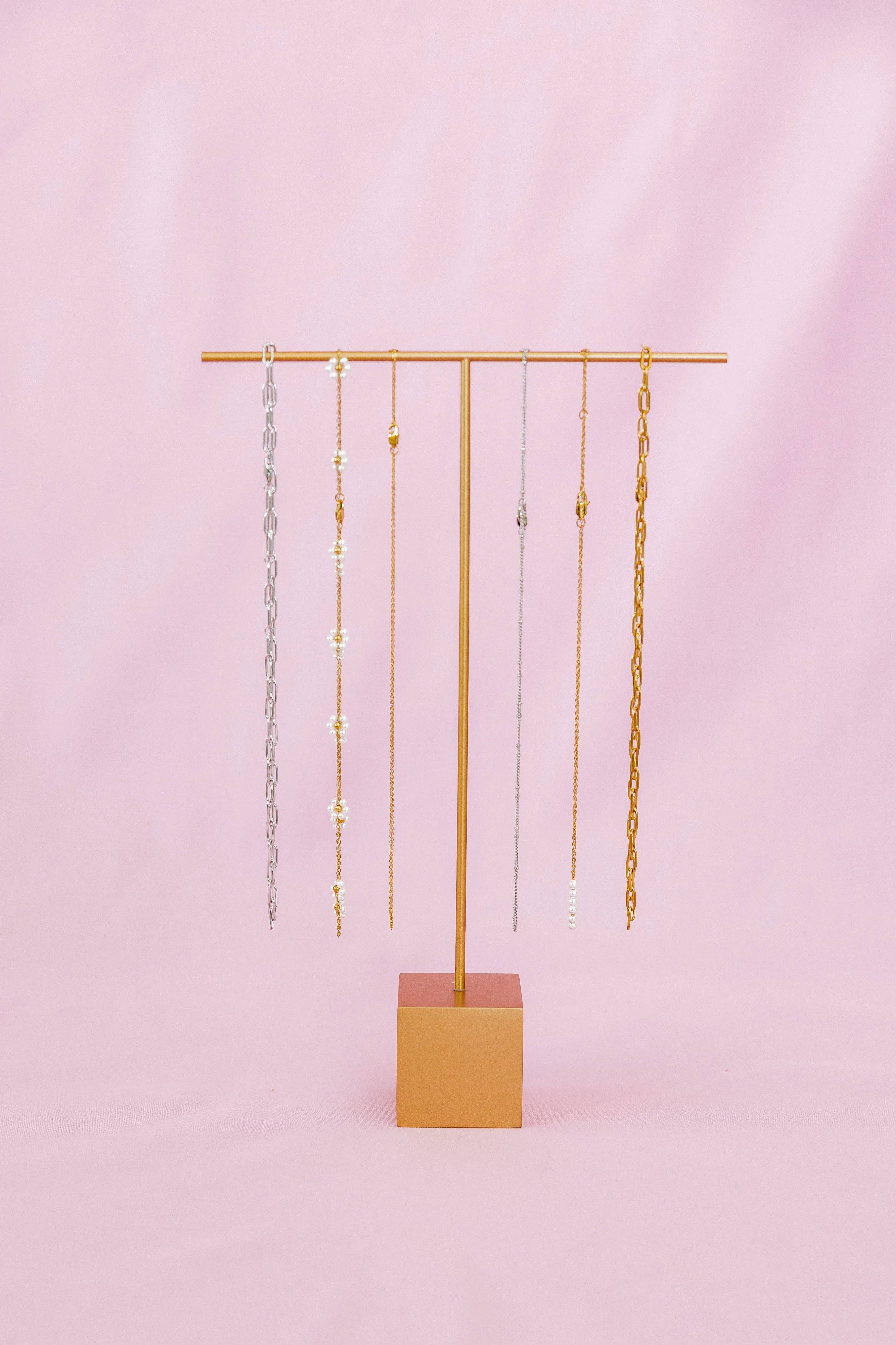 LINNY CO - Wholesale Jewelry Stand & Display - Display - Necklace T-Bar Fixture - $205