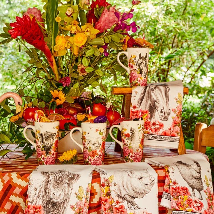 Blue Stallion Farm - Wholesale Insulated Mug/Tumbler - BEATRICE TRAVEL MUG2