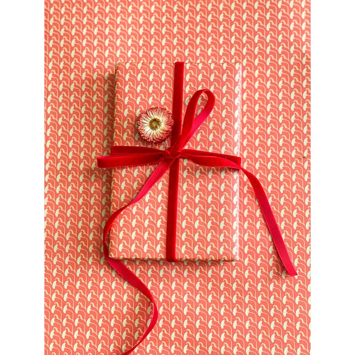 re:mused studio - Wholesale Flat Wrap - Calendula Gift Wrap Sheet-Double Sided13