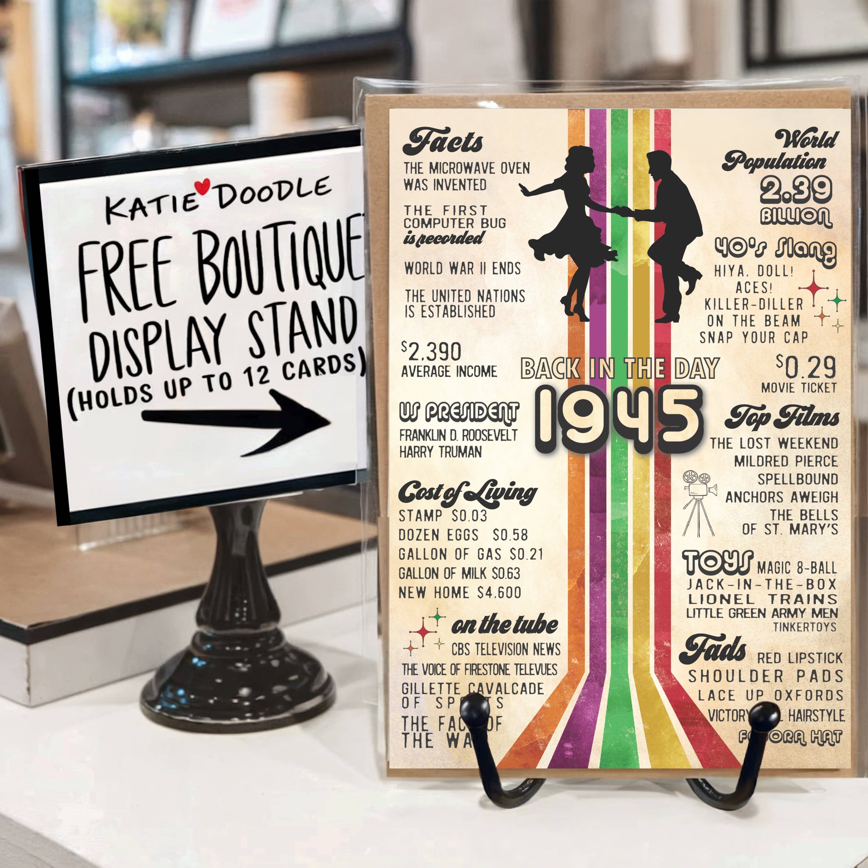 Katie Doodle | Boutique Greeting Cards & Birthday Gifts - Wholesale Verjaardagskaartje - Schattige Kaarten, Unieke Verjaardagskaarten, Grappige Kaarten, Mannen of Vrouwen13