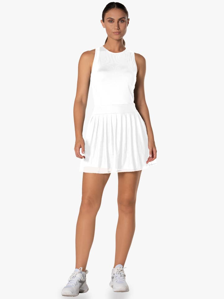 Women's Next Level Dress - WHITE for wholesale by Lucky In Love