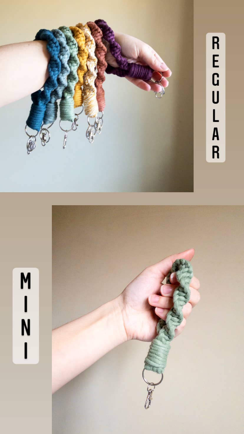 Brayleeknots Macrame - Wholesale Keychain - Women's - Macrame Wristlet Keychain | Accessories For Her1