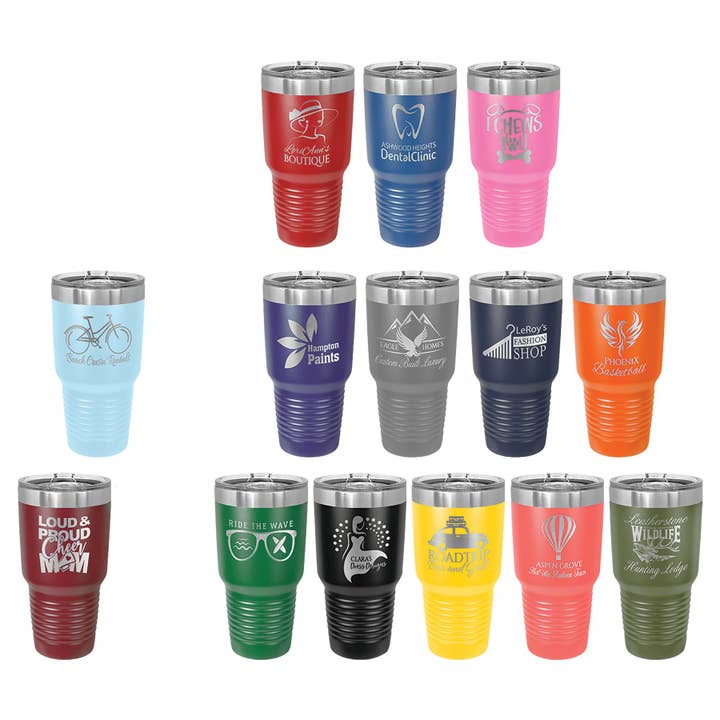 Sadie J. & Co. - Wholesale Geïsoleerd drinkgerei - CUSTOM beker van 30 oz