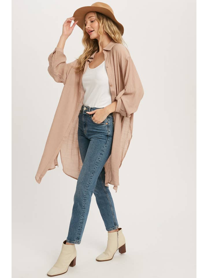 Bluivy – Camisa com botões no colarinho – Mulher por atacado – CAMISA DE PALANGRE VENTILADA COM BOTÕES47