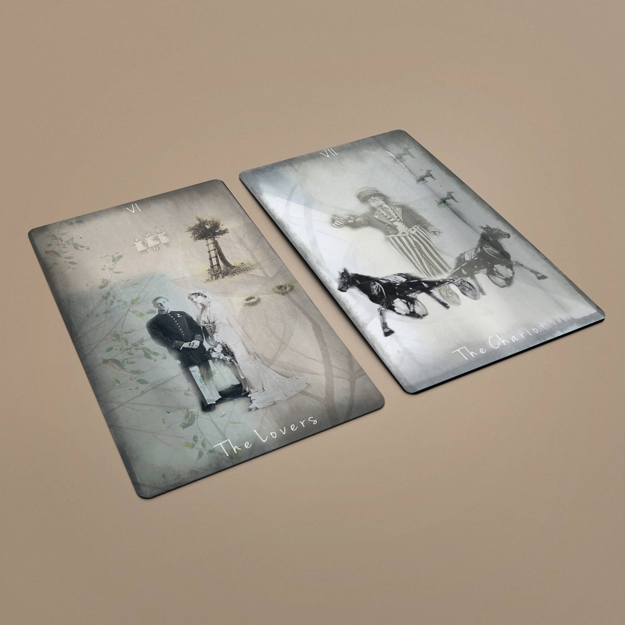 Darksynevyr - Wholesale Tarotkaarten - Tarot van Onbekende Schaduwen 78+2 Kaarten Deck | Belastingvrij EU/VS6