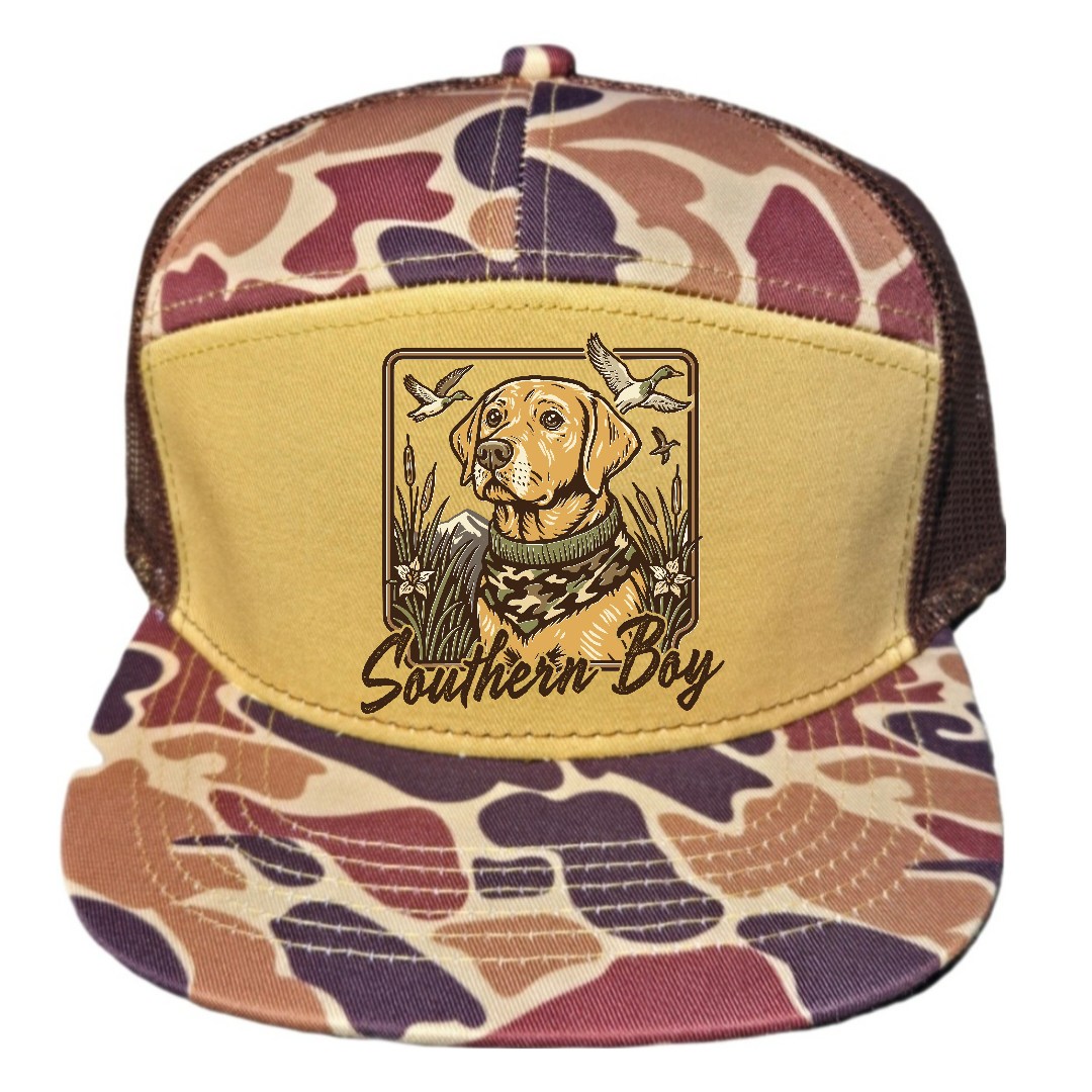 ThatsRad - Wholesale Kids Hat - Kids - Kid's Youth 7 Panel Camo  Hat Southern Boy Ducks 1