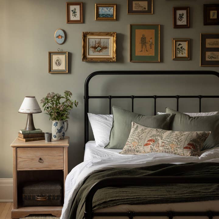 Coral & Tusk - Wholesale Lumbar Pillow - Mushrooms and Ferns Lumbar Pillow3