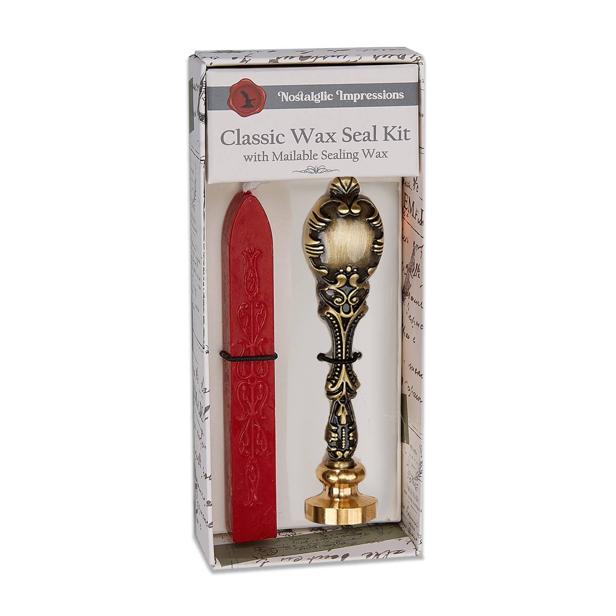 Freund Mayer & Co. - Wholesale Sealing Wax - Vintage Metal handle Wax Seal Kits-9 popular symbols10