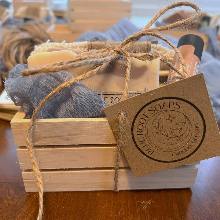 Soap Gift Box for wholesale by Blue Root Soaps