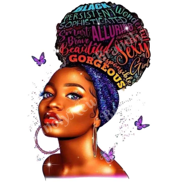 Gorgeous Inspirational Woman Transfer for wholesale by BrandlyNew