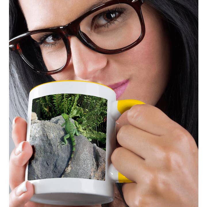 3dRose - Wholesale Coffee Mug - 3dRose, Green Iguana, Mug1