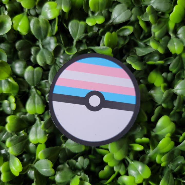 Mizorey Ren - Wholesale Sticker - Pride Pokeball Sticker4