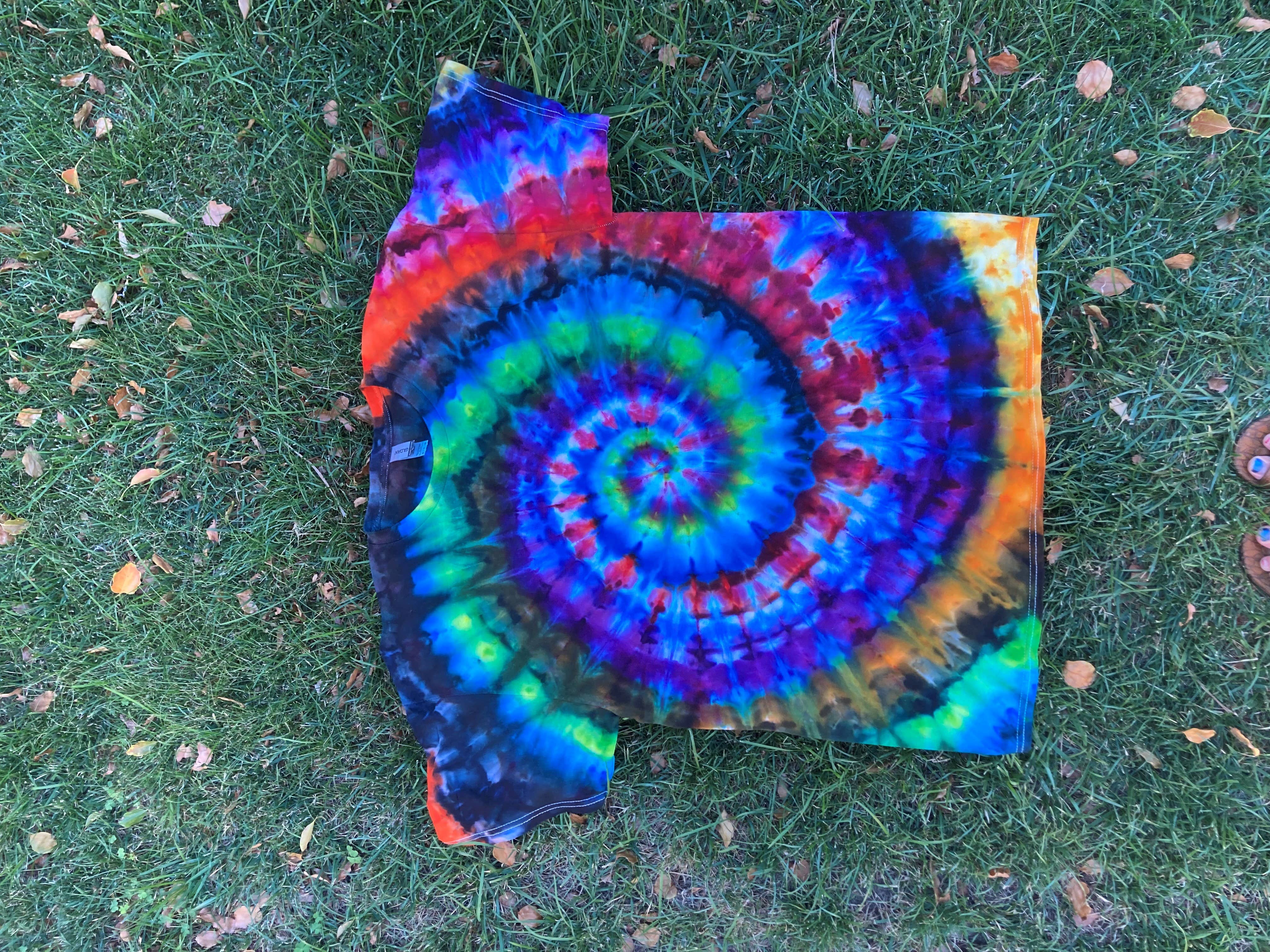Sunshine Tie Dye - Wholesale T-Shirt - Women's - Classic Spiral T-shirt31
