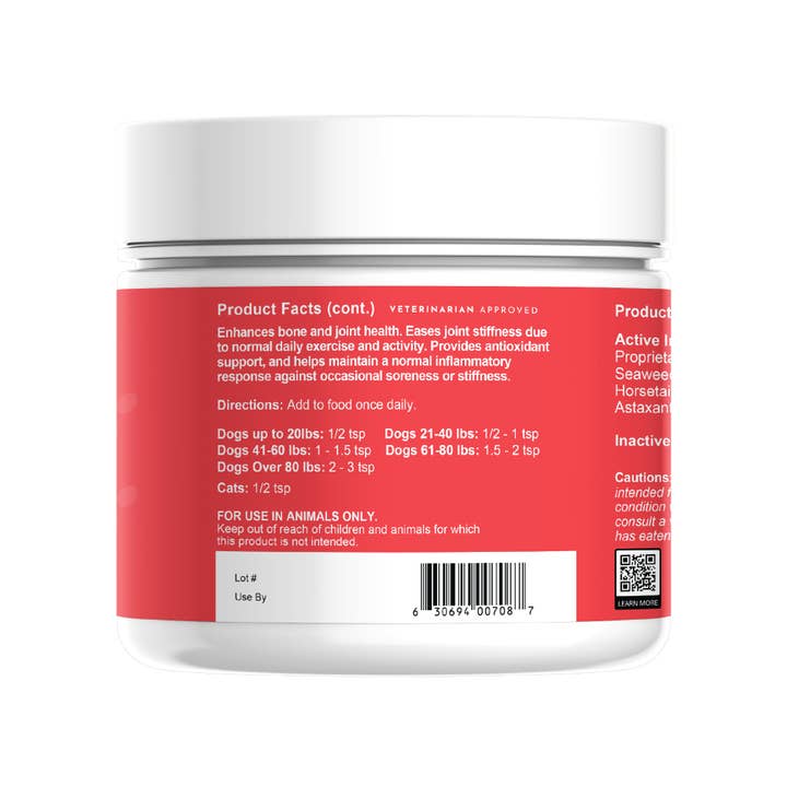 Animal Essentials - Wholesale Pet Supplement - Cat/Dog - Sea-Flex Joint Powder | For Healthy Joints and Mobility2
