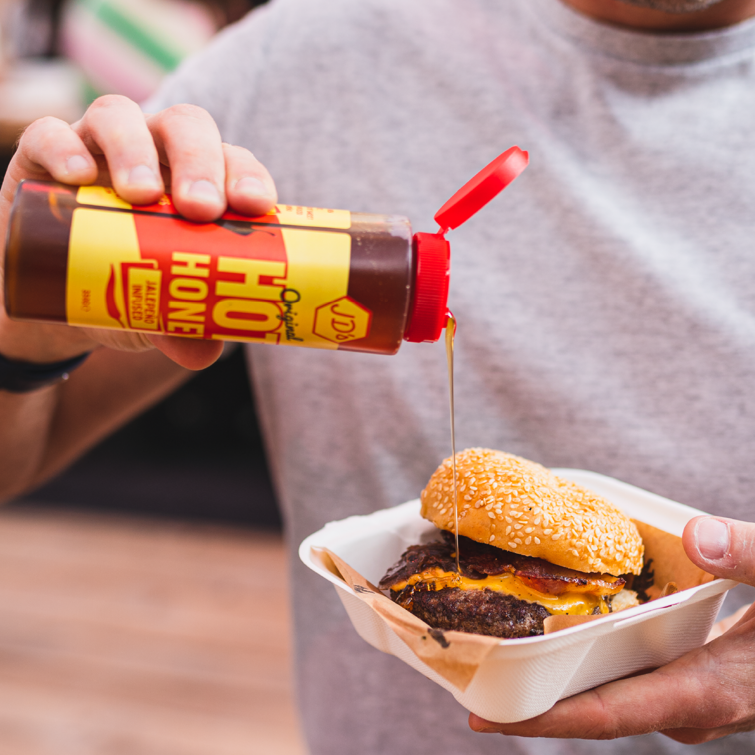 JD’s Hot Honey - Wholesale Honey - JD’s Hot Honey Original - 260g NEW SIZE3