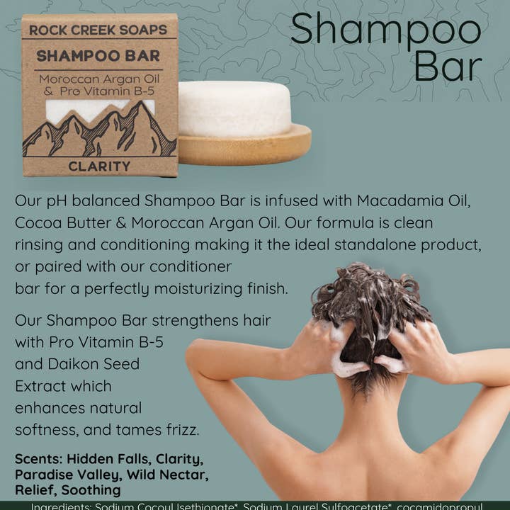 Shelf Talkers 5x7 for wholesale by Rock Creek Soaps