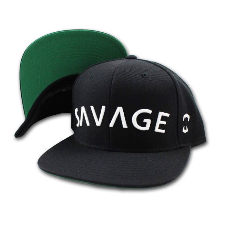 Boné ISVERA Savage Snapback//Preto por atacado de ISVERA