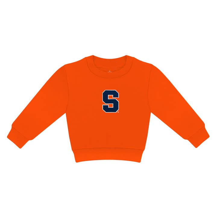 Syracuse Orange Kids Sweatshirt: Embroidery for wholesale by Creative Knitwear