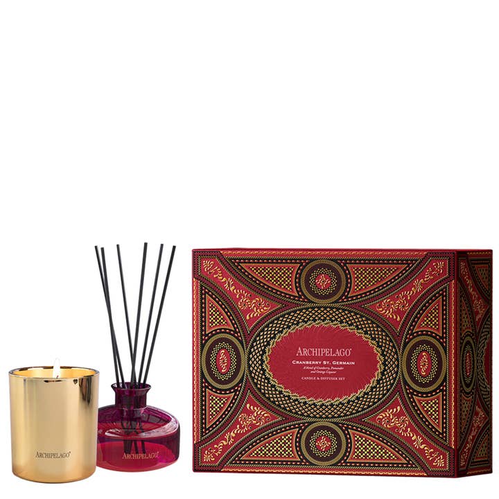 Archipelago Fragrences - Wholesale Gift Bag Set/Pack - Cranberry St. Germain Gift Set