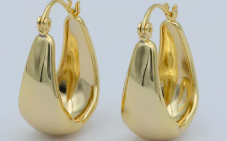 Océanne - Vente Créoles - Boucles d'oreilles remplies d'or Analyse1
