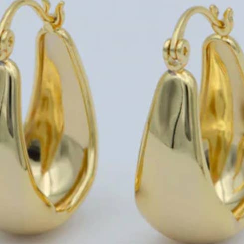 Océanne – wholesale Hoop earrings – Analyse Gold-filled Earrings1