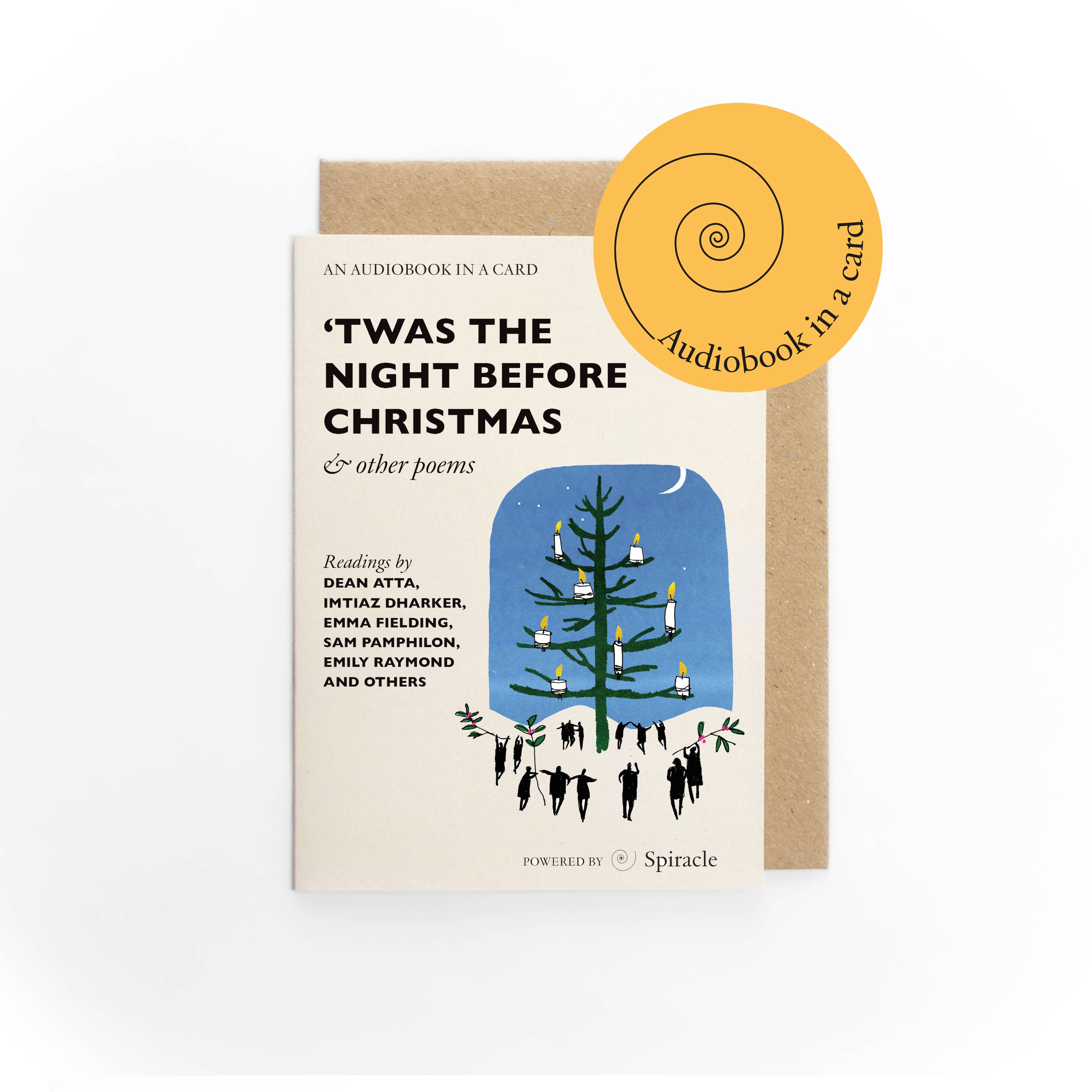 Spiracle Audiobooks - Wholesale Christmas Card - ’Twas the Night Before Christmas Audiobook Gift7