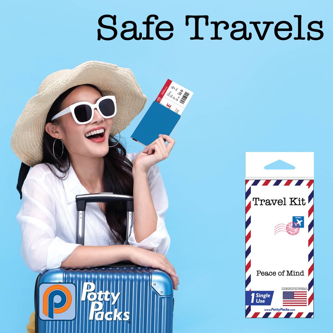 Potty Packs – wholesale Resekit – Travel Kit: Kompakt följeslagare för komfort på resan3