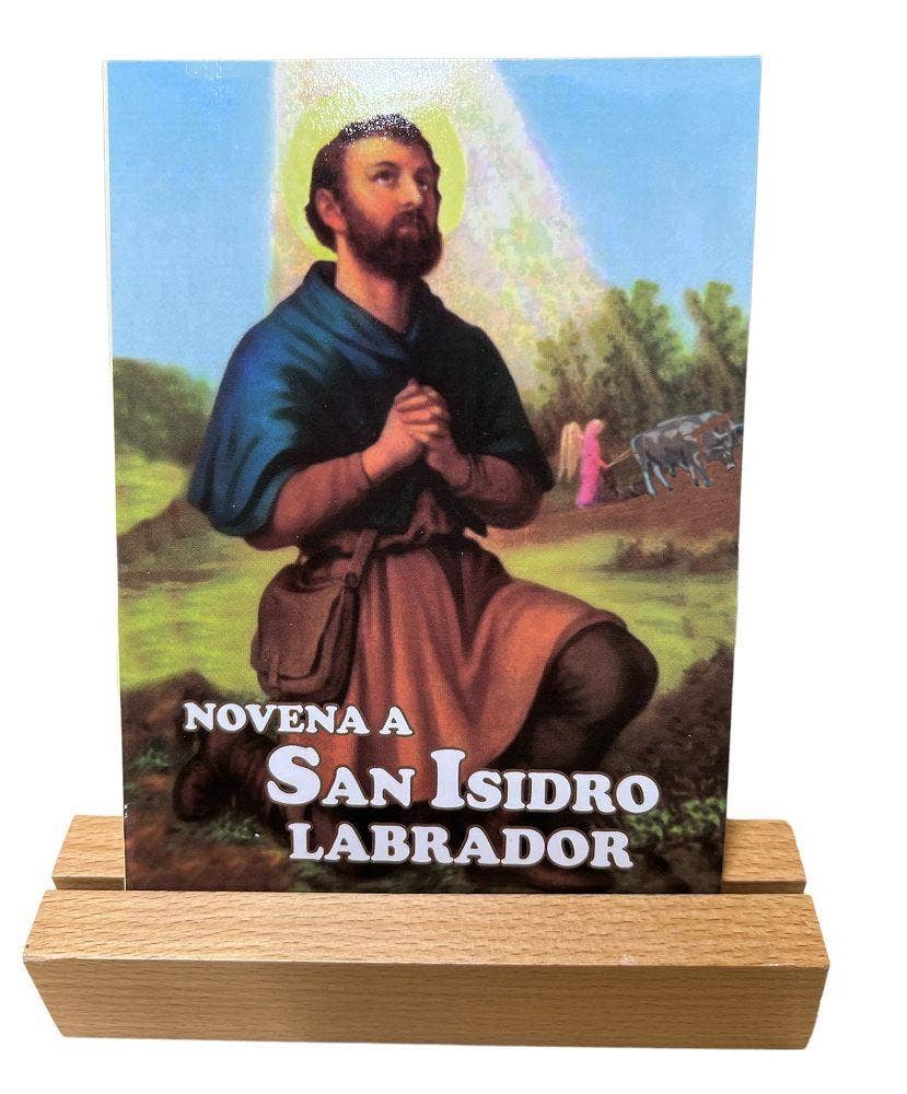 SAN JUDITAS RELIGIOUS ARTICLES - Vendita all'ingrosso Libro - Adulti - NOVENA A SAN ISIDRO LABRADOR0