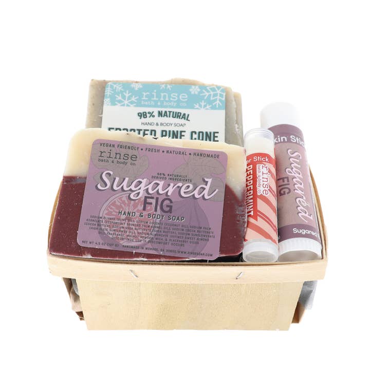 Frosted Pine & Sugared Fig Small Berry Till Holiday Bundle | Holiday Gift Favorite for wholesale by Rinse Bath Body Inc
