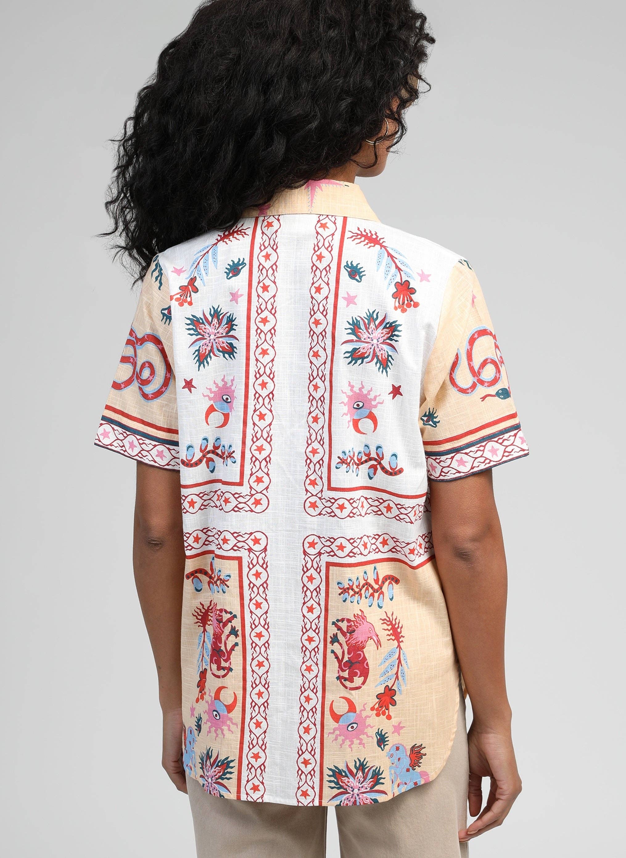 An'ge - Vente Chemise à col boutonné – femme - CHEMISE SOADY lovegood peche5