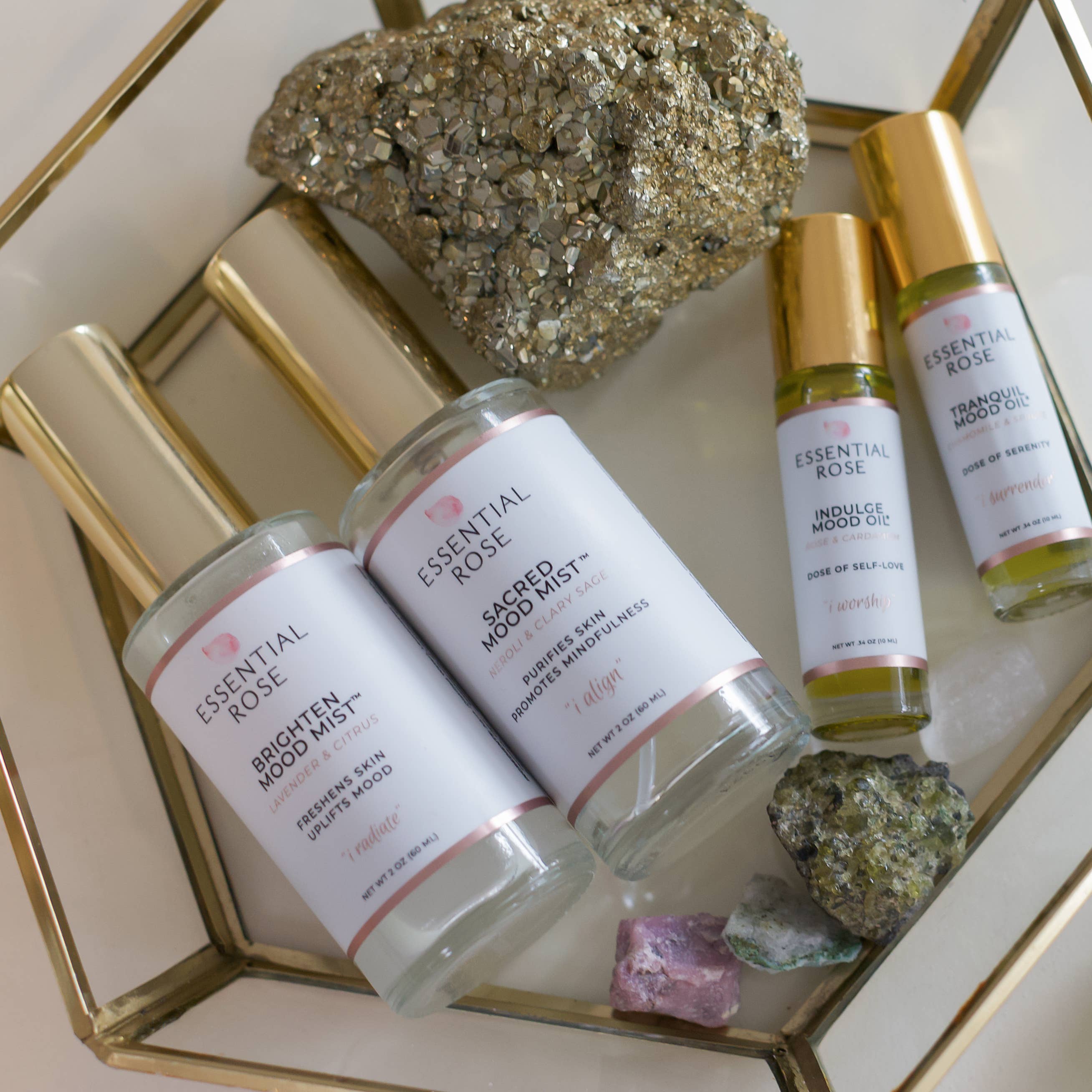 Essential Rose Mood Beauty® - Wholesale Face & Body Mist/Water - Hydrating Face Mist - Sacred Mood - "I AWAKEN"8