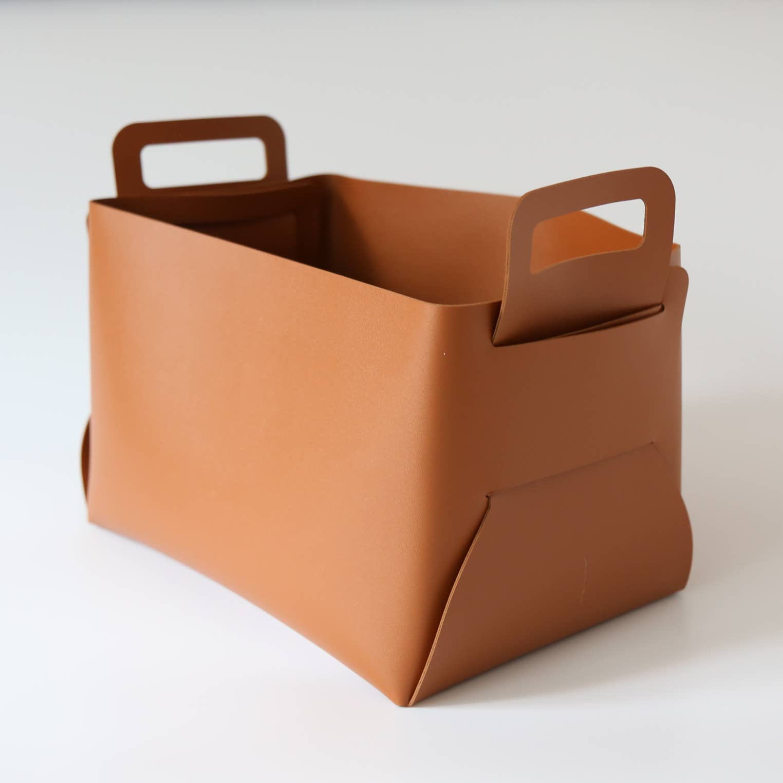 Zora Botanica - Vente Bacs de rangement - Boîte cadeau grand panier de rangement en cuir vegan8