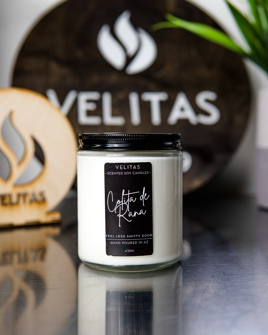 Velitas - Wholesale Jar/Filled Candle - COLITA DE RANA2