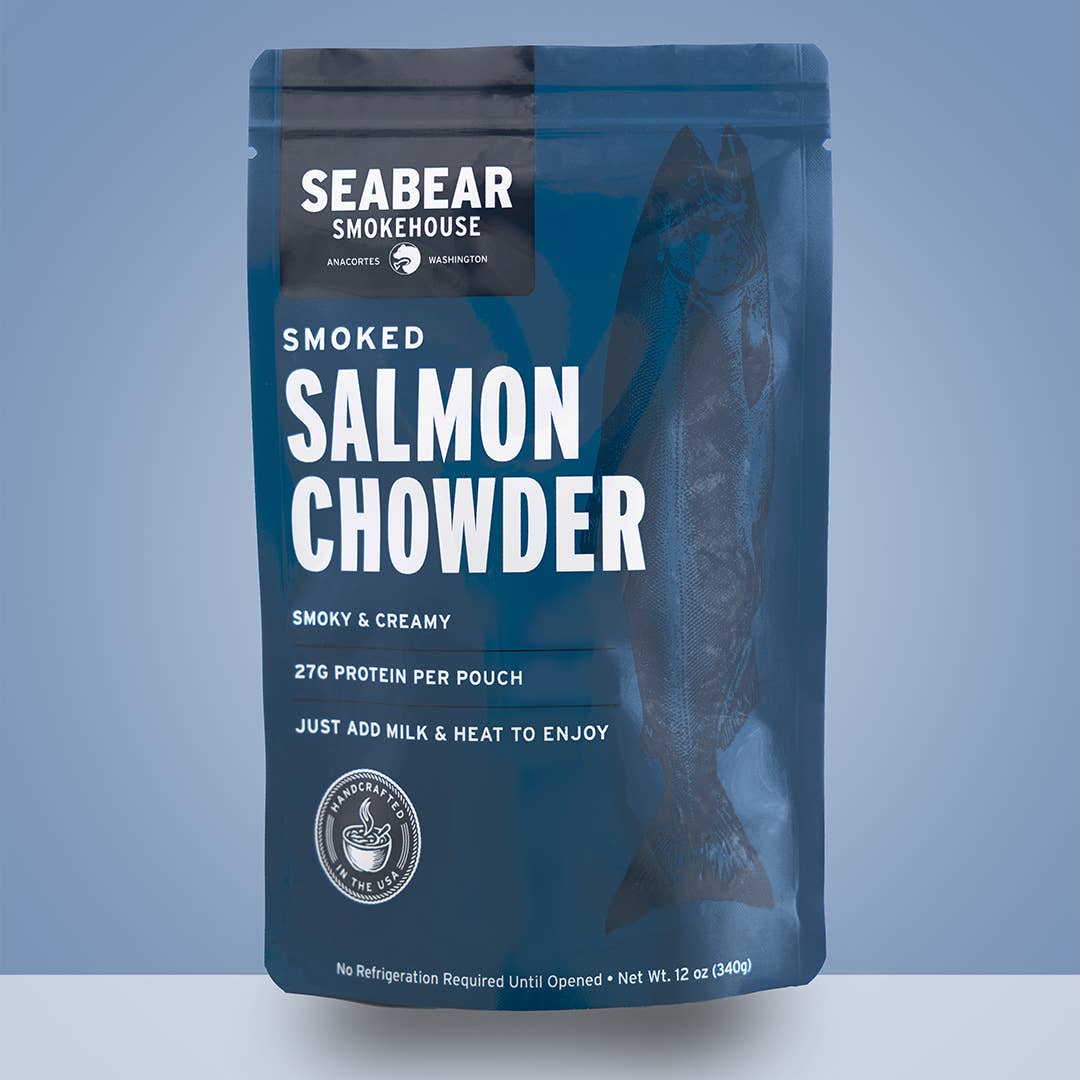 SeaBear Smokehouse - Wholesale Soup - SeaBear Smoked Salmon Chowder0