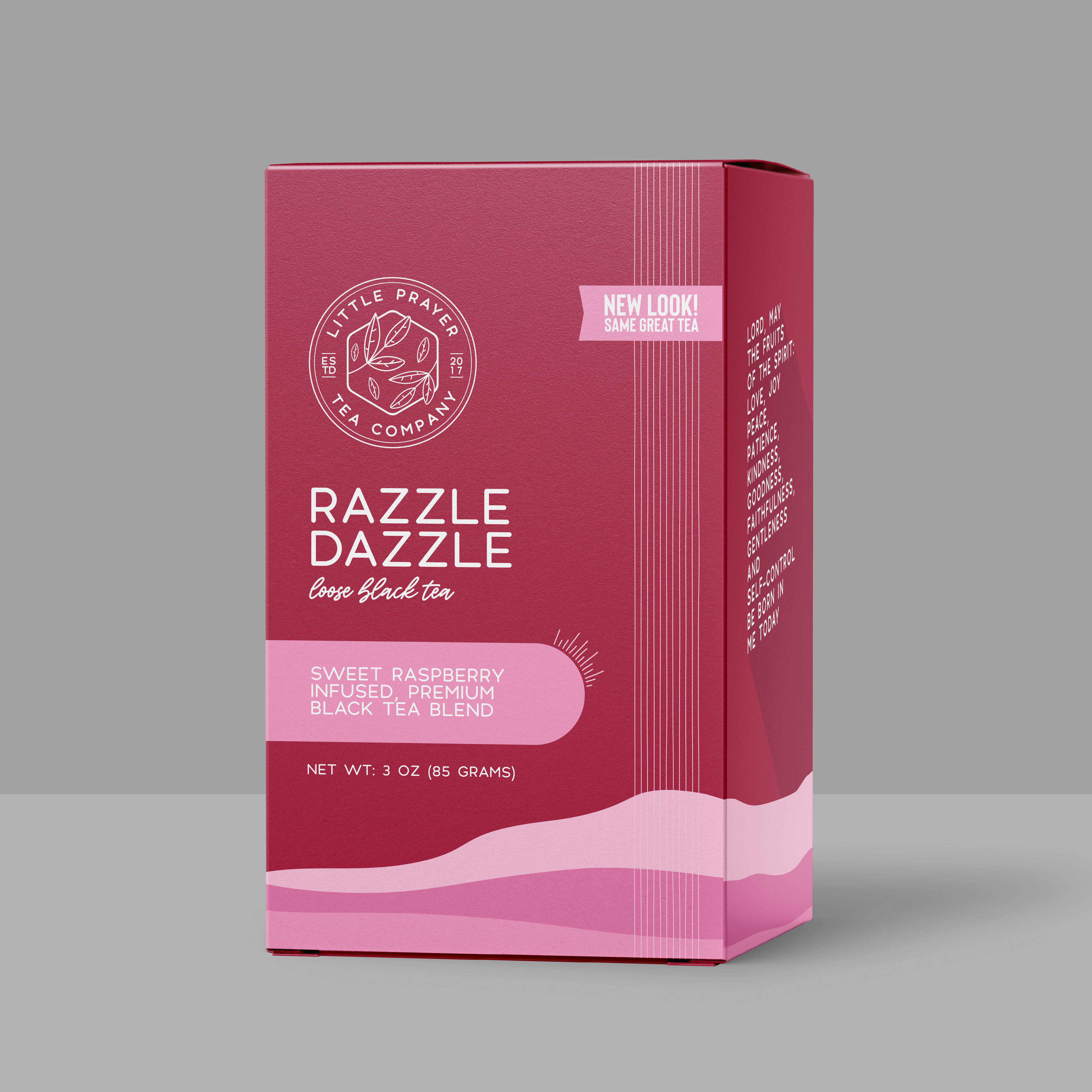 Little Prayer Tea Company – wholesale Loose tea – Razzle Dazzle Raspberry Tea0