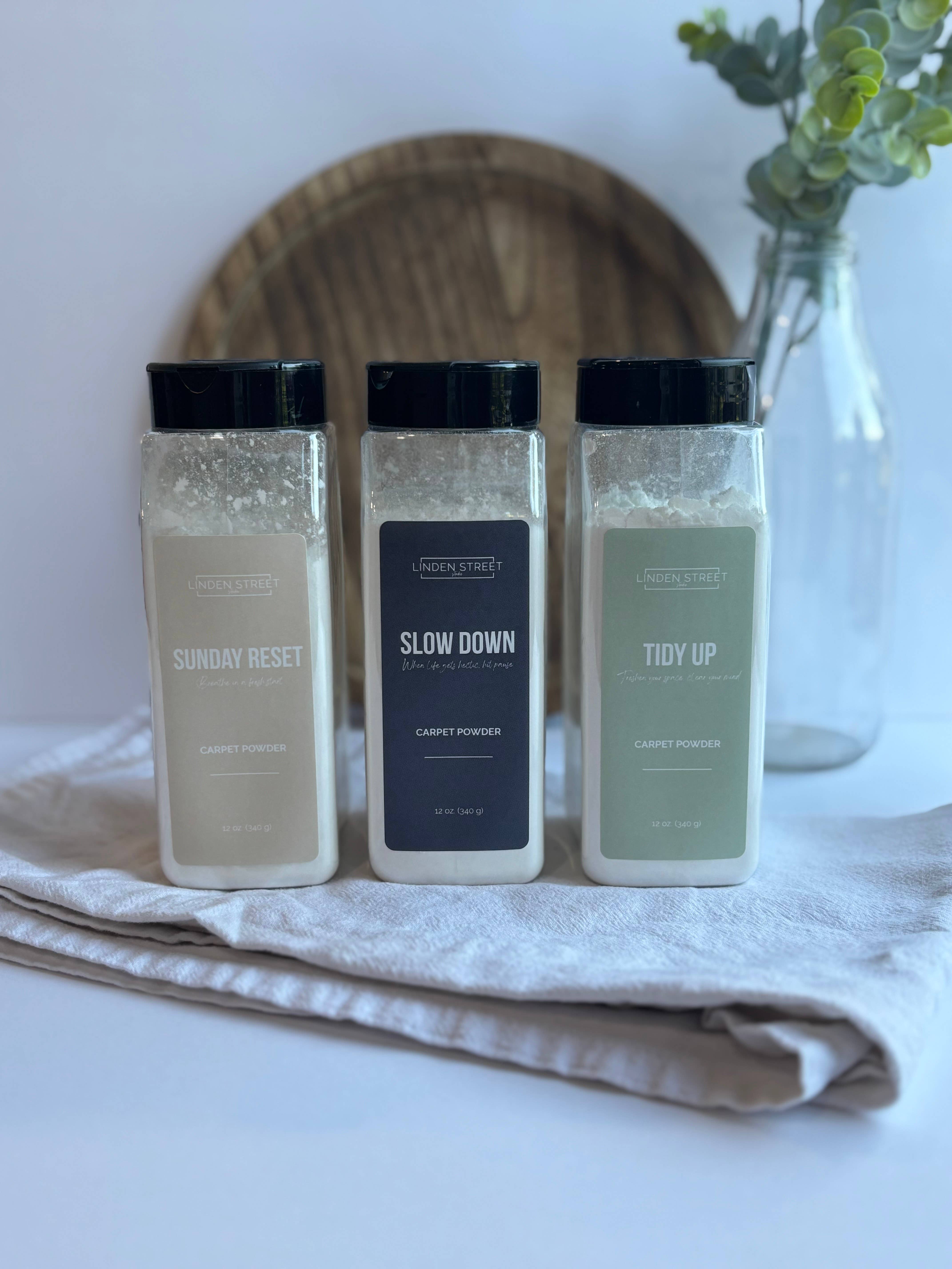Linden Street Studio - Wholesale Room & Linen Spray - Sunday Reset Carpet Powder - Home & Gifts4