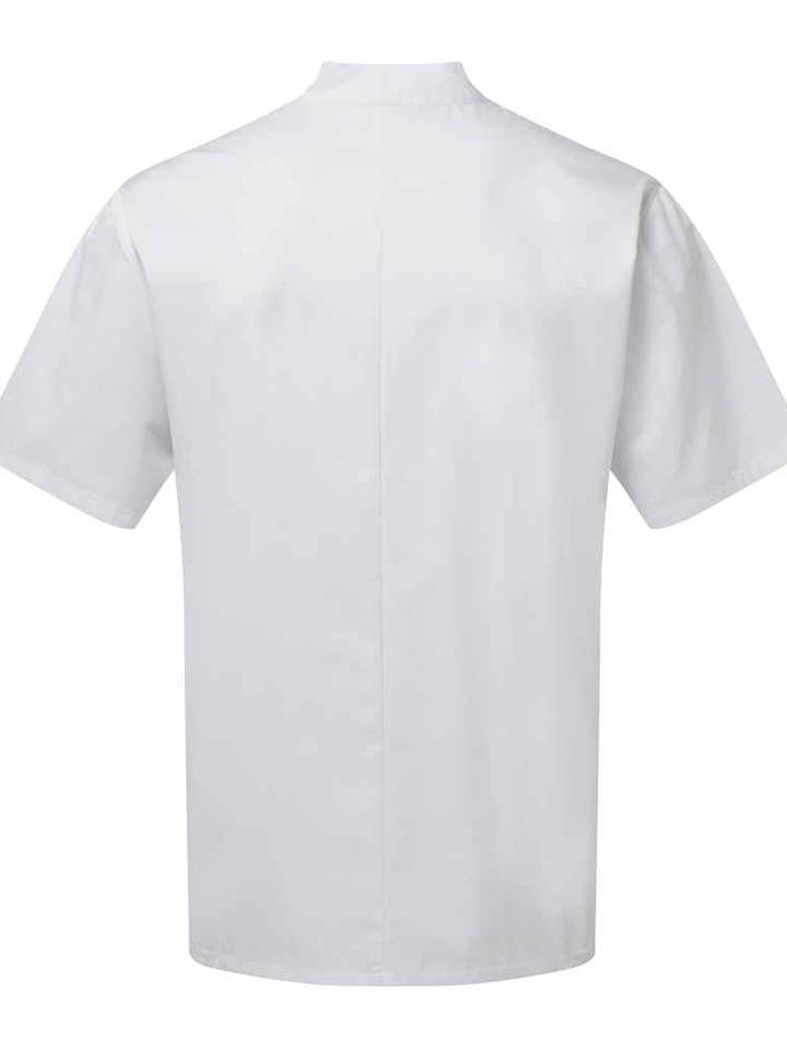 Pierre Francis - Wholesale Jacket – Men's - Premier - Essential Short Sleeve Chef's Jacket3