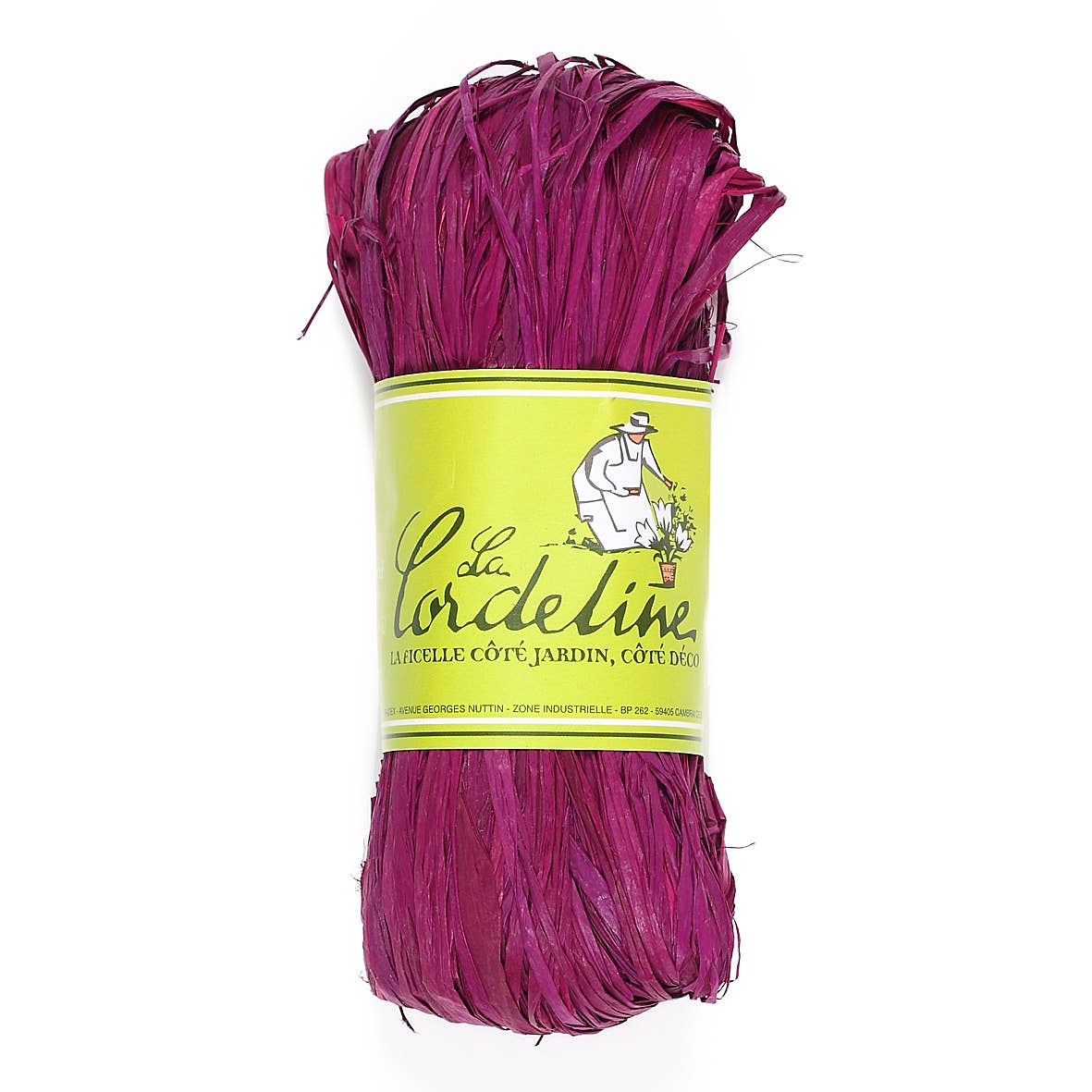La Cordeline – Engroshandel Sejlgarn – Naturlig raffia 50 g, fibrlængde ± 95 cm - Forskellige farver12