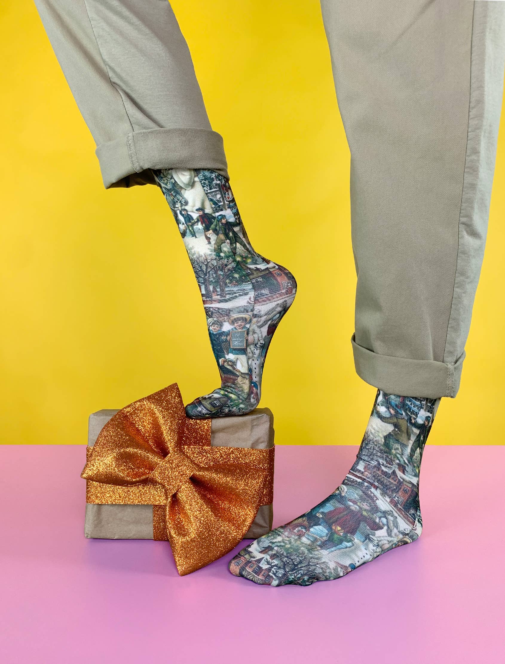 SWEET PARIPE - Wholesale Socks - Unisex - North Pole Christmas Socks0