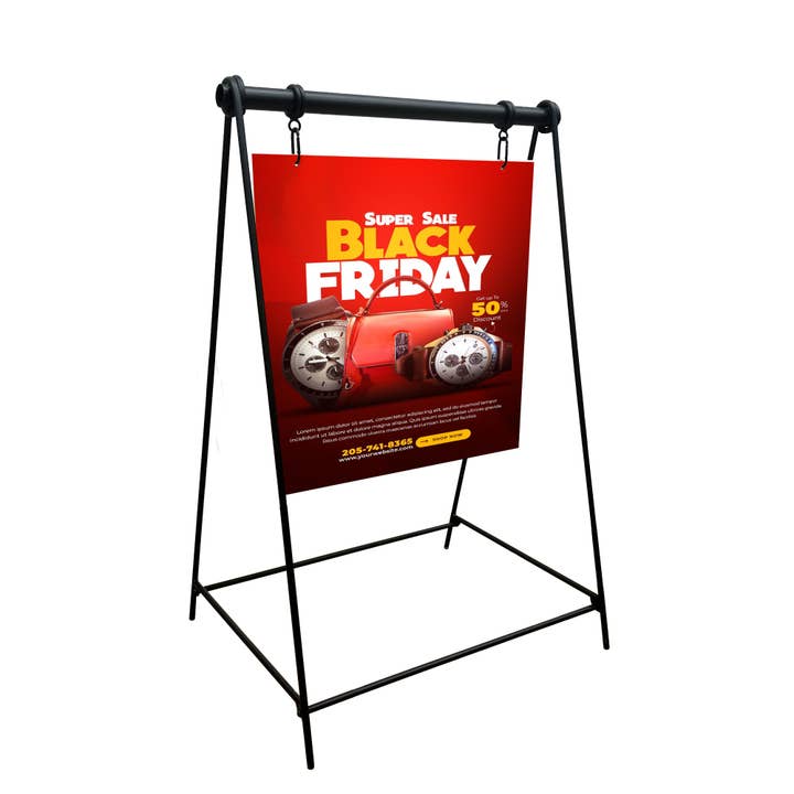 DisplayCanada - Wholesale Outdoor Sign - Weather-Resistant SwingBoard Frame for outdoor advertising1