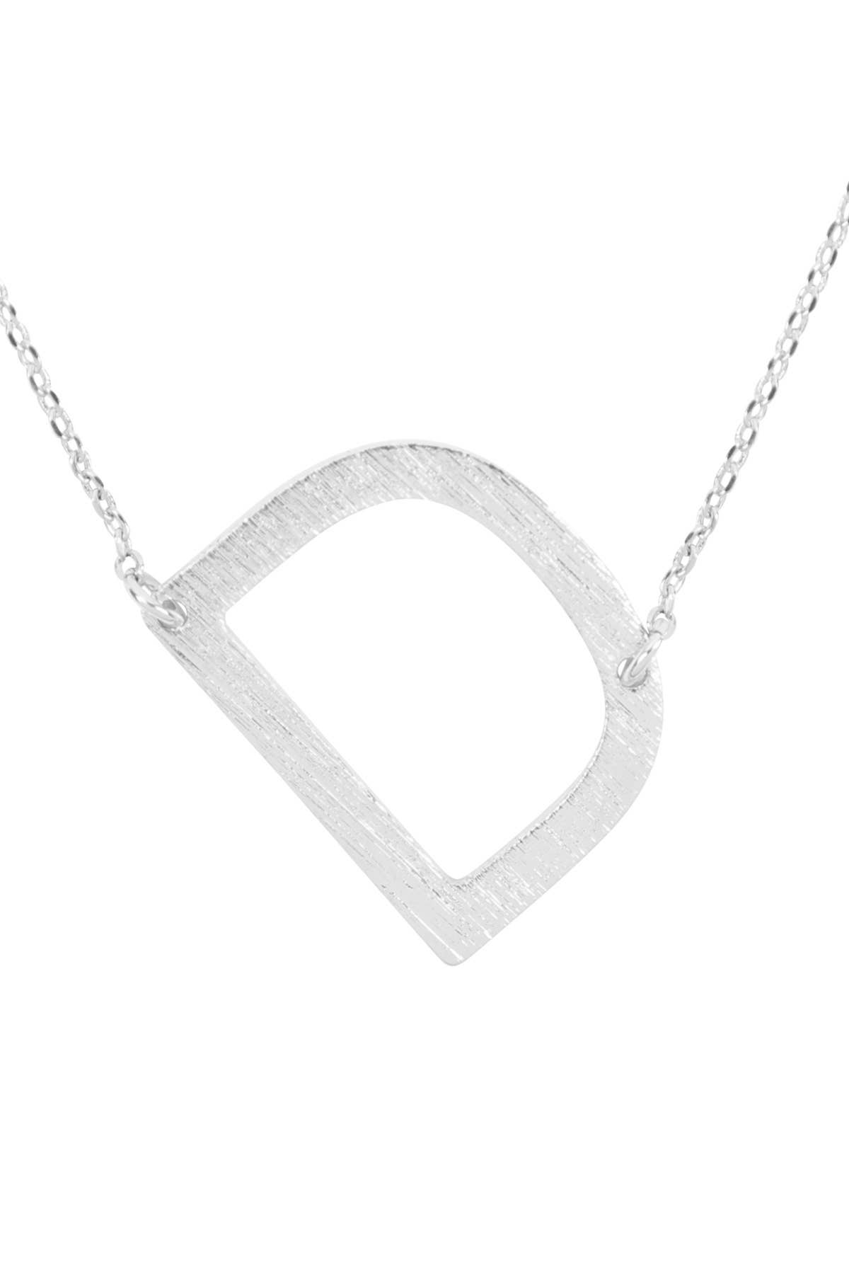 MYS Wholesale Inc - Wholesale Pendant/Charm Necklace - Initial Rough Finish Chain Necklace60